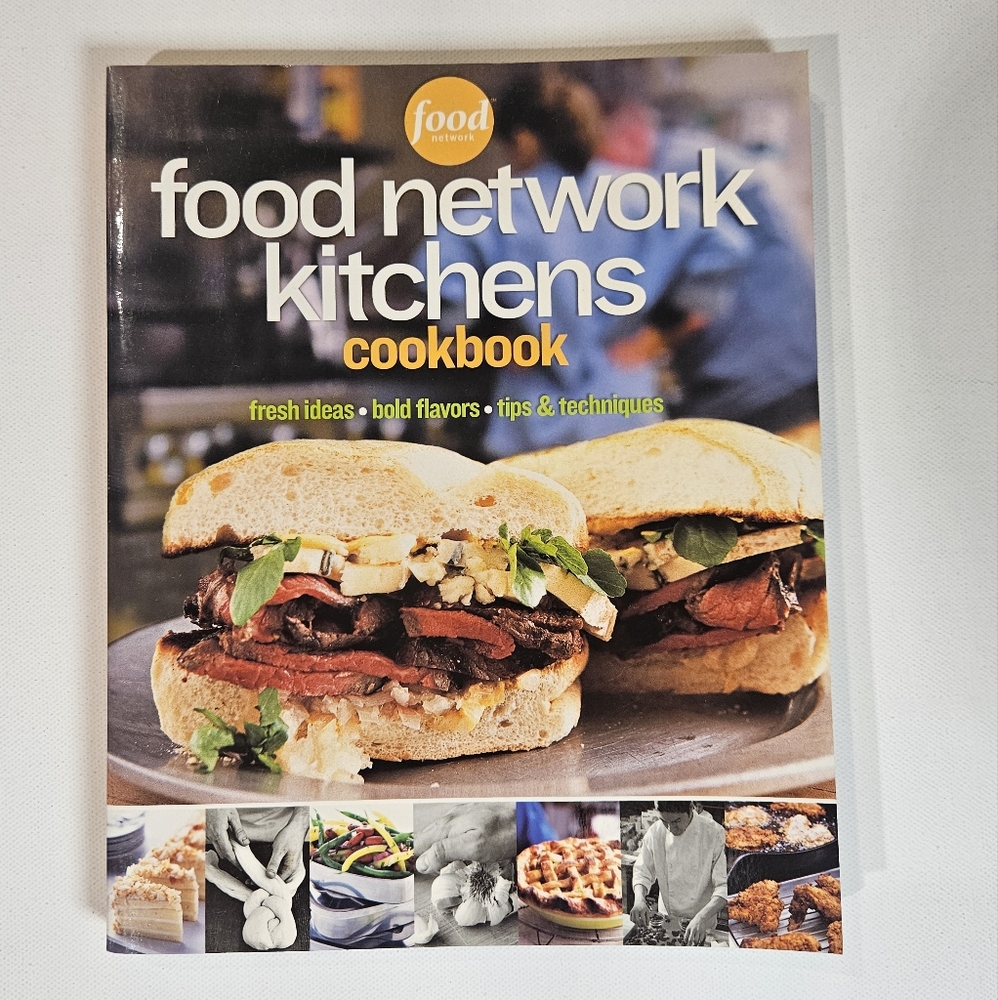 Food Network Kitchens Cookbook Illustrated Recipes Hardcover‎